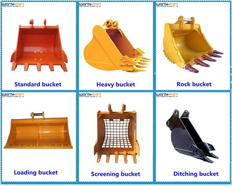 mini excavator bucket sizes|mini excavator bucket types.